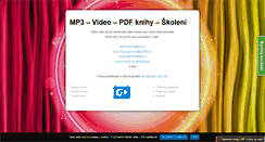 Desktop Screenshot of mp3videoknihy.cz